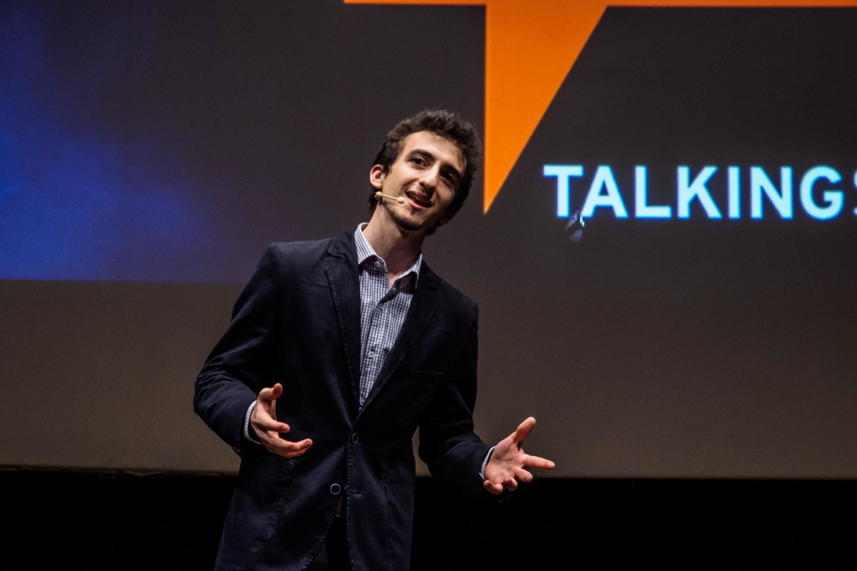 Luca Vallarelli FameLab Italia