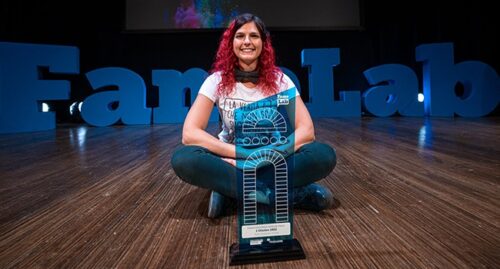 Valentina Vavassori, vincitrice di FameLab Italia 2022