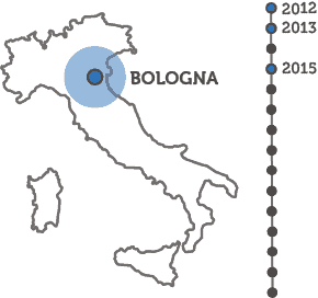 mappa Famelab Bologna linea (FL2022)