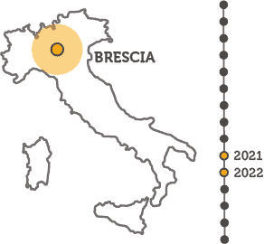 mappa Famelab Brescia linea (FL2022)