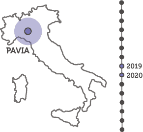 mappa Famelab Pavia linea (FL2022)